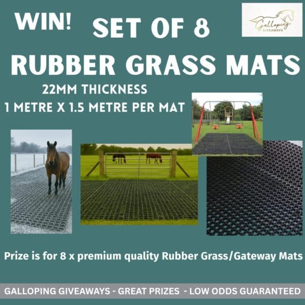 Grass Mats  - 22mm thick, 1mx1.5m (x 8 mats)