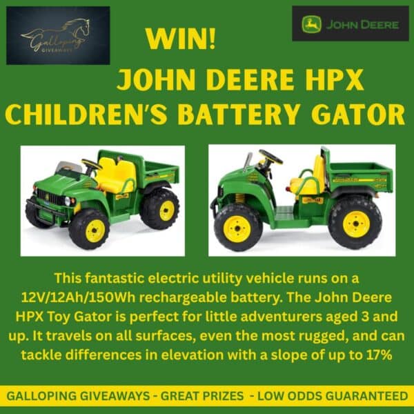 John Deere HPX Battery Children's Gator
