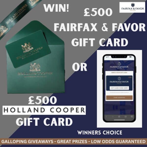 £500 Fairfax & Favor or Holland Cooper Gift Card