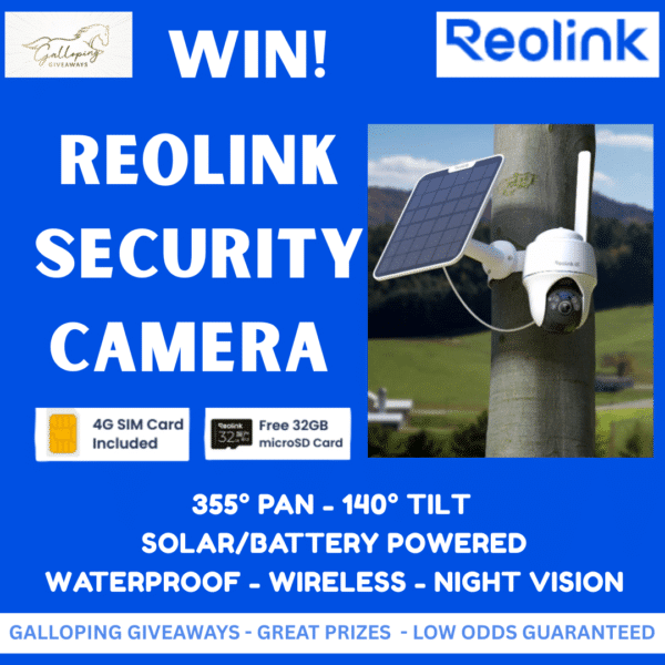 REOLINK Outdoor Wireless Solar/Battery Security Camera with Night Vision