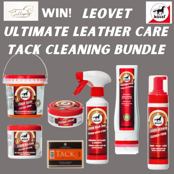 Leovet Ultimate Leather Care Tack Cleaning Bundle