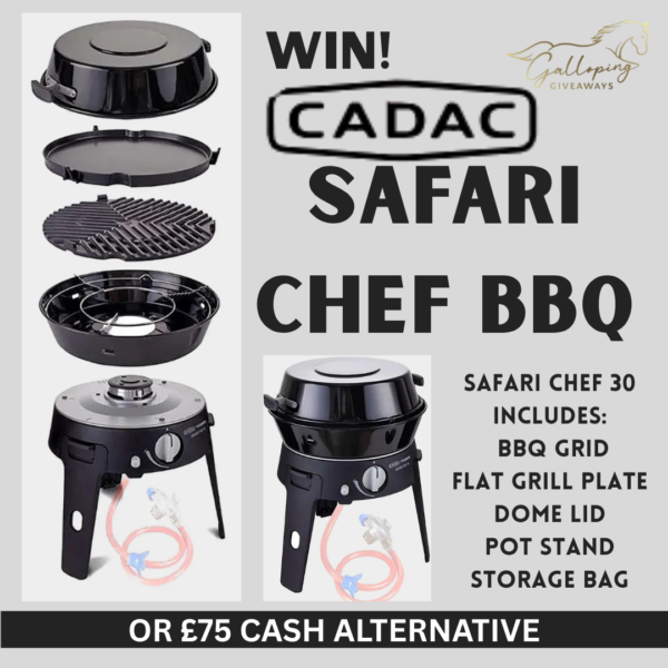 Cadac Safari Chef BBQ OR £75 Cash Alternative