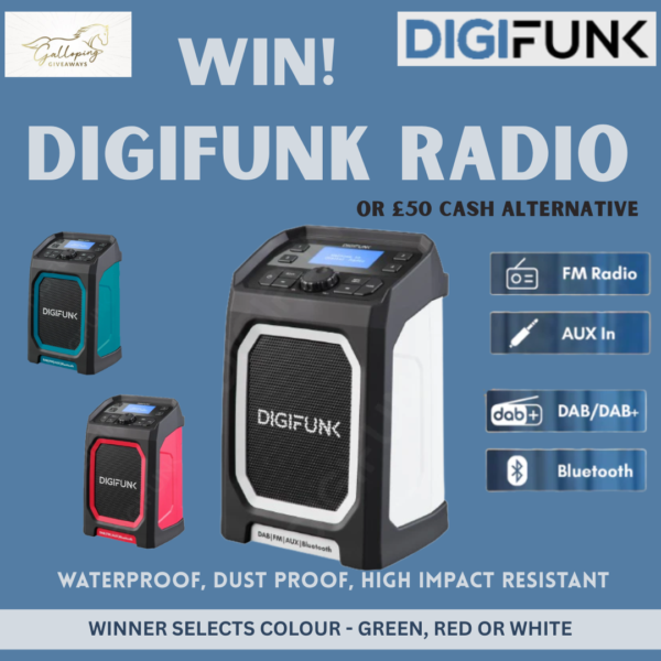 DIGIFUNK Outdoor Radio OR £50 Cash Alternative