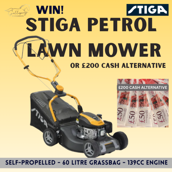 STIGA Petrol Lawn Mower OR £200 Cash Alternative