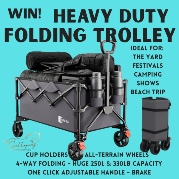 Folding Trolley - Heavy‑Duty, All‑Terrain & Built for Big Days Out