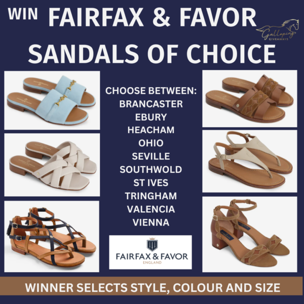 Fairfax & Favor Sandals of Winners Choice