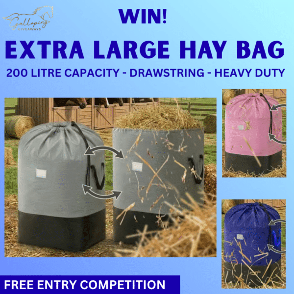 ⭐ FREE TO ENTER! Win a 200‑Litre Drawstring Hay Bag!
