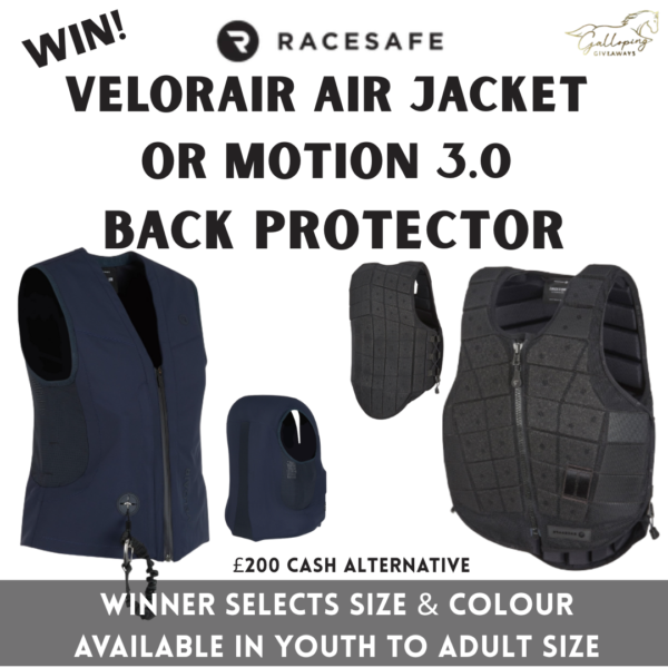 Racesafe VelorAir Air Jacket or Motion 3 Body Protector