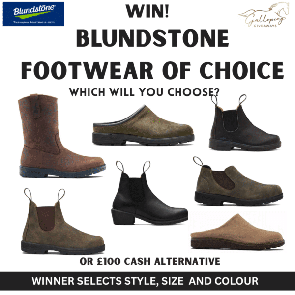 Blundstone Footwear of Choice or £100 Cash Alternative