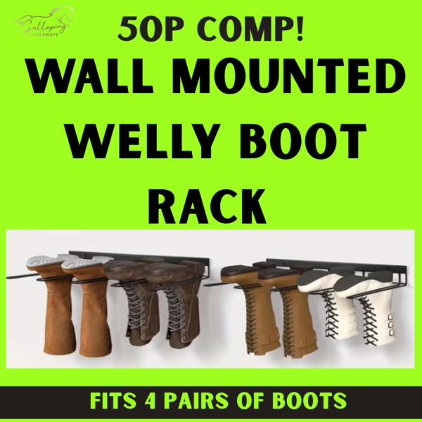 Wall Mounted Welly Boot Rack