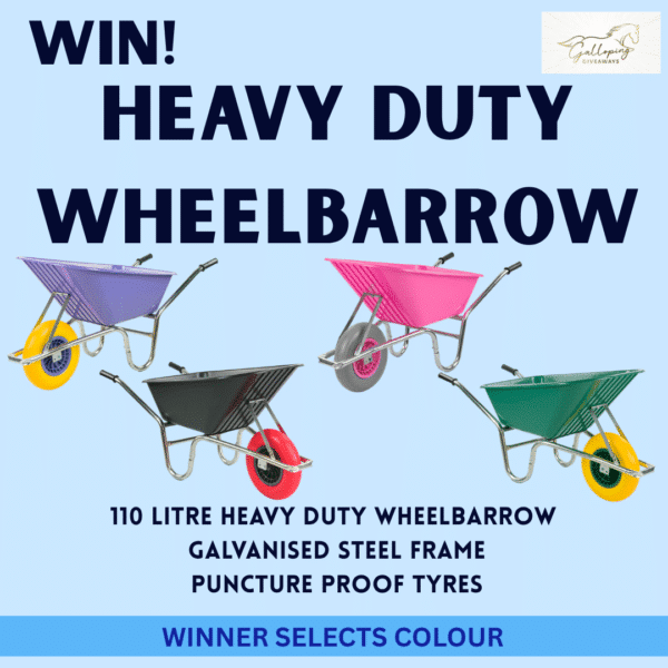 110l Heavy Duty Wheelbarrow - Puncture Proof Tyres